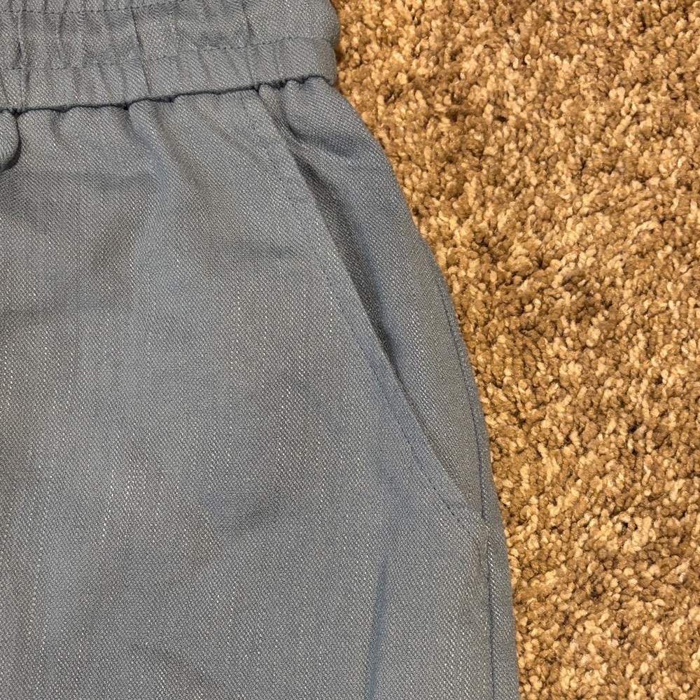 Halara Blue Drawstring Lounge Shorts Size L NWT Casual Athleisure (E/118) - Picture 4 of 5